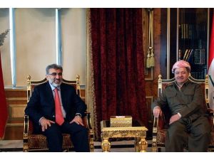 Bakan Yıldız Barzani ile görüştü