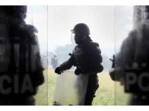 Arjantin'de polis grevi