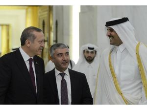 Başbakan Erdoğan Katar Emiri Şeyh Tamim ile görüştü