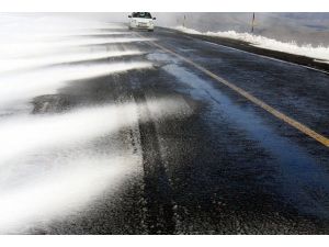 Sürücülere "siyah buz" uyarısı