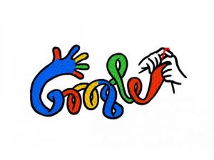 Google'dan kış gün dönümüne özel logo
