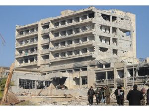 AA muhaliflerin ele geçirdiği Kindi Hastanesi'ni görüntüledi