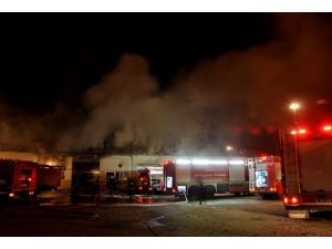 Karayolları 14. Bölge Müdürlüğü'nde yangın