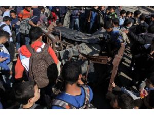 İsrail'den Gazze'ye saldırılar: 1 ölü, 7 yaralı