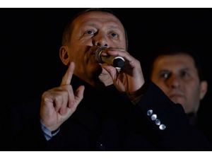 Başbakan Erdoğan'a coşkulu karşılama