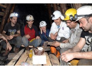 Maden ocağında yılbaşı