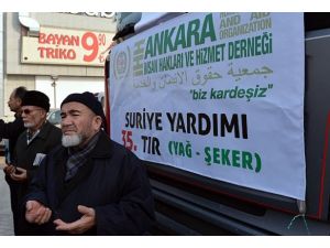 İHH'dan Suriye'ye 5 tır yardım