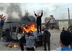 Enbar'da IŞİD militanları ile güvenlik güçleri çatıştı
