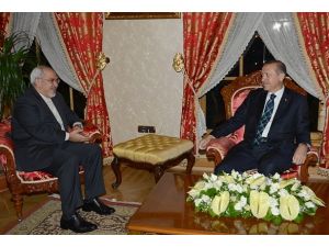 Erdoğan İran Dışişleri Bakanı Zarif'i kabul etti