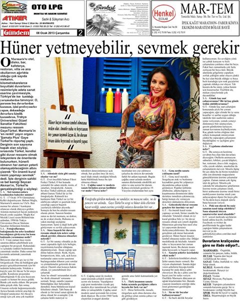 Gaye Türkel: İlgi Çekmeyi Başardı