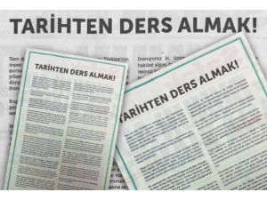Ehl-i Sünnet Alimler Birliği'nden gazetelere ilan