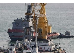 Değirmendere iskeleye çekildi