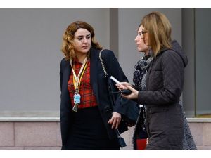 Cumhurbaşkanlığı nizamiyesinde arbede