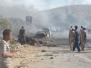 Babel Hava Sınır Kapısı yakınlarında patlamalar