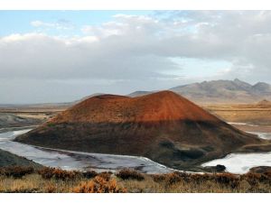 Dünyanın nazar boncuğu kış ortasında kurudu
