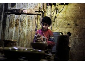 Doğuştan çömlekçi Filistinli