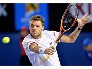 Erkeklerde ilk finalist Wawrinka