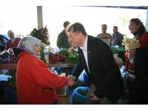 Marmaris'in Gülen Yüzü Karacan'a Pazar Esnafından Yoğun İlgi