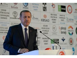 Erdoğan Milli İrade Platformunun yemeğinde