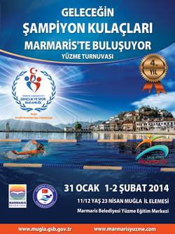 GELECEĞİN ŞAMPİYON KULAÇLARI MARMARİS'TE BULUŞUYOR