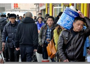 Çin'de dünyanın en büyük iç göç hareketi başladı