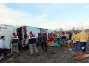 Otobüsün şoförüne ve sahibine 356'şar lira ceza