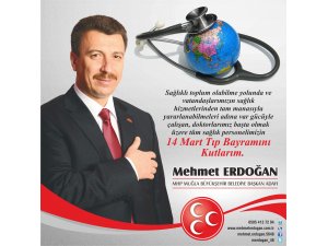 Erdoğan 14 Mart Tıp Bayramını kutladı