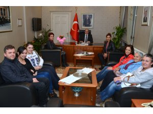 HANIMELİ MİKRO KREDİ MUĞLA ŞUBESİ VALİ ÇİÇEK’İ ZİYARET ETTİ