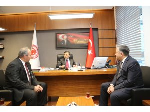 Moldova ile Gökoğuz Yeri Özerk Cumhuriyeti'nden Özden'e ziyaret