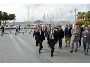 VALİ ÇİÇEK BODRUM’A İLK RESMİ ZİYARETİNİ GERÇEKLEŞTİRDİ