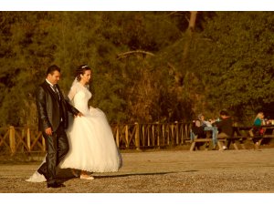 Gelin ve damat adayları buraya akın ediyor