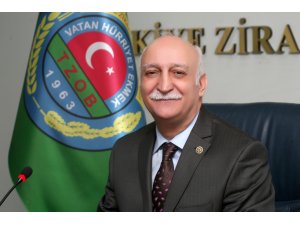 TZOB Genel Başkanı;Tarımdaki gelişmeler umut verici, dedi.