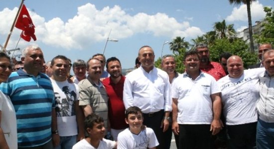 Dışişleri Bakanı Çavuşoğlunun Marmaris Ziyareti