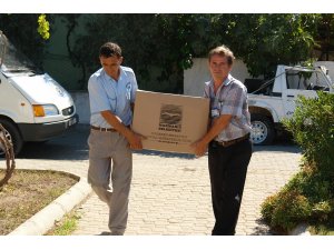 Dar gelirli ailelere yardım eli uzandı