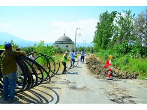 3 kilometrelik içme suyu hattı yenileniyor
