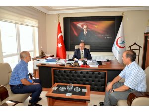 VALİ ÇİÇEK KAMU KURUMLARINI ZİYARET ETTİ