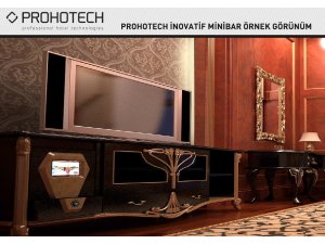 PROHOTECH "ONLINE MİNİBAR" EMİİT FUARINDA