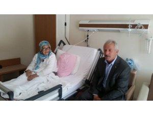 MHP'li Kemal Kalemci hastaları ziyaret etti