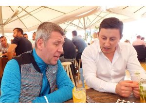 Metin Şentürk Marmaris'te stres attı