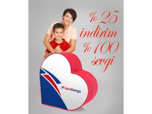 SÜRAT KARGO’DAN ANNELER GÜNÜNE ÖZEL %25 İNDİRİM