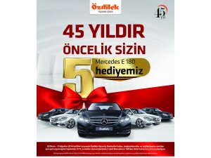 Göz kamaştıran beş tane Mercedes Özdilek’te sizi bekliyor