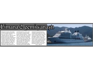 Limana 2 gemi yanaştı