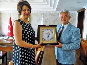 Romen Başkonsolostan Marmaris ziyareti