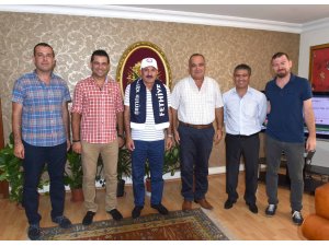 Fethiye Basketbol Kulübü'nden Başkan Saatcı'ya ziyaret...