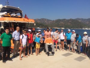 Büyükşehir’den Engelli Sporculara Tekne Turu