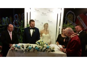 Miraç ve Gamze ömür boyu mutluluğa  ‘Evet’ dedi.