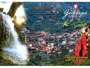 Göktepe köyünde şenlik var