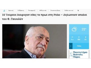 Rodos'a kaçan FETÖ'cü 10 Türk sığınma talebinde bulundu