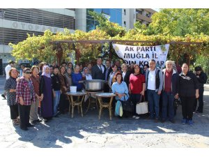 Ak Parti Muğla Kadınlar Kolları Aşure Dağıttı