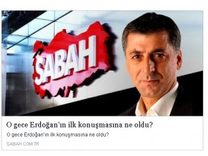 "Erdoğan’ın ilk konuşmasına ne oldu?"